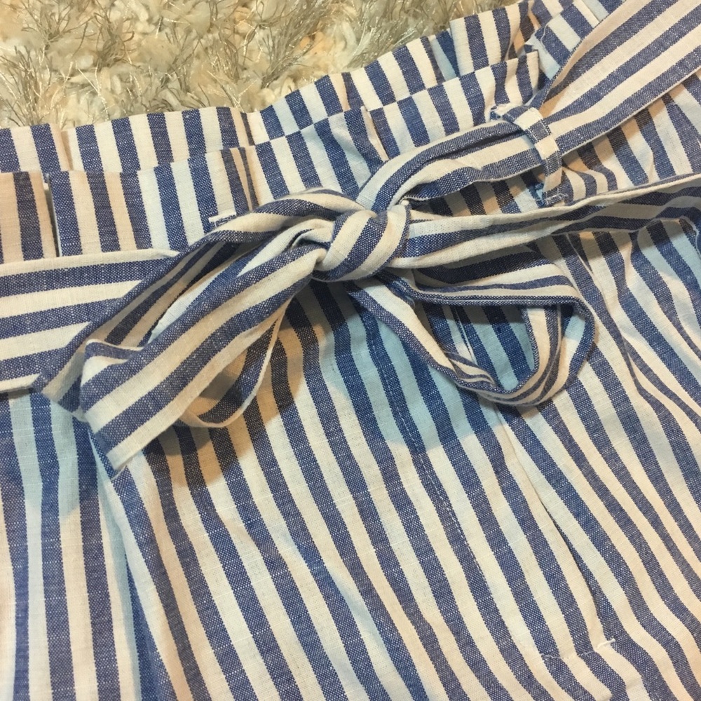RESTOCKED Striped blue shorts! - Picture 7 of 8